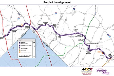 Purple Line Alignment